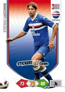 Sticker Stefano Lucchini - Calciatori 2010-2011. Adrenalyn XL - Panini