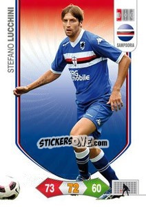 Cromo Stefano Lucchini - Calciatori 2010-2011. Adrenalyn XL - Panini