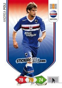 Cromo Andrea Poli - Calciatori 2010-2011. Adrenalyn XL - Panini