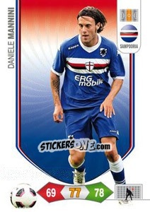 Cromo Daniele Mannini - Calciatori 2010-2011. Adrenalyn XL - Panini