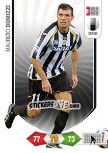 Sticker Maurizio Domizzi - Calciatori 2010-2011. Adrenalyn XL n. 269 - Panini