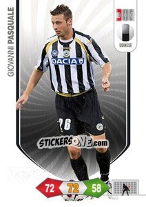 Figurina Giovanni Pasquale - Calciatori 2010-2011. Adrenalyn XL - Panini