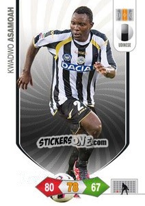 Sticker Kwadwo Asamoah - Calciatori 2010-2011. Adrenalyn XL - Panini