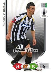 Sticker Antonio Di Natale - Calciatori 2010-2011. Adrenalyn XL n. 276 - Panini