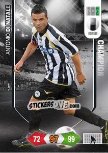 Cromo Antonio Di Natale - Calciatori 2010-2011. Adrenalyn XL - Panini
