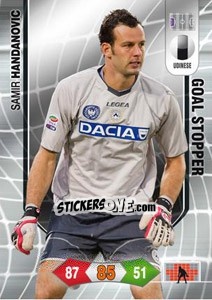 Sticker Samir Handanovic - Calciatori 2010-2011. Adrenalyn XL n. 280 - Panini