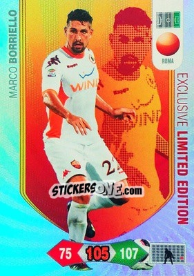 Figurina Marco Borriello - Calciatori 2010-2011. Adrenalyn XL - Panini