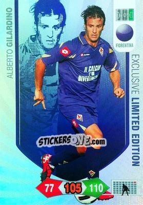 Sticker Alberto Gilardino - Calciatori 2010-2011. Adrenalyn XL n. LE7 - Panini