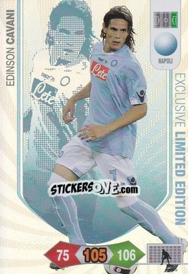 Sticker Edinson Cavani - Calciatori 2010-2011. Adrenalyn XL n. LE8 - Panini