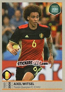 Sticker Axel Witsel - Road to 2018 FIFA World Cup Russia - Panini