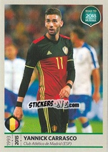 Cromo Yannick Carrasco - Road to 2018 FIFA World Cup Russia - Panini