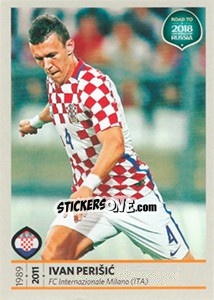 Sticker Ivan Perišic - Road to 2018 FIFA World Cup Russia n. 28 - Panini