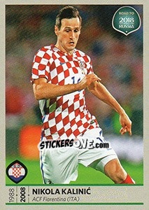Sticker Nikola Kalinic - Road to 2018 FIFA World Cup Russia n. 31 - Panini