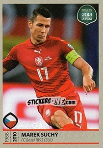 Sticker Marek Suchy - Road to 2018 FIFA World Cup Russia n. 35 - Panini