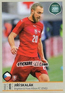 Cromo Jiri Skalak - Road to 2018 FIFA World Cup Russia - Panini