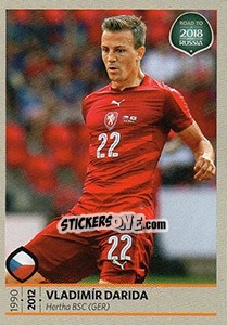 Sticker Vladimir Darida - Road to 2018 FIFA World Cup Russia - Panini