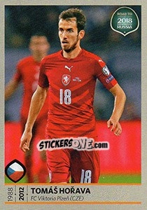 Sticker Tomas Horava - Road to 2018 FIFA World Cup Russia n. 42 - Panini