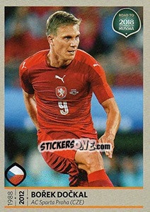 Figurina Borek Dockal - Road to 2018 FIFA World Cup Russia - Panini