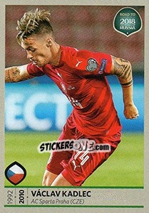 Sticker Vaclav Kadlec - Road to 2018 FIFA World Cup Russia n. 47 - Panini