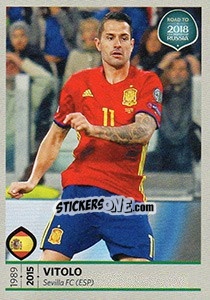 Cromo Vitolo - Road to 2018 FIFA World Cup Russia - Panini