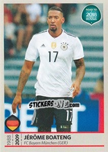 Figurina Jérôme Boateng - Road to 2018 FIFA World Cup Russia - Panini