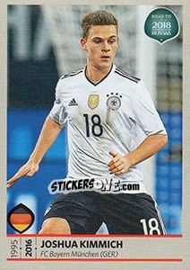 Figurina Joshua Kimmich - Road to 2018 FIFA World Cup Russia - Panini