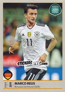 Sticker Marco Reus - Road to 2018 FIFA World Cup Russia n. 110 - Panini