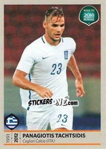 Sticker Panagiotis Tachtsidis - Road to 2018 FIFA World Cup Russia n. 120 - Panini