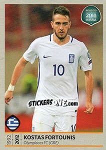 Cromo Kostas Fortounis - Road to 2018 FIFA World Cup Russia - Panini