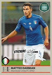 Sticker Matteo Darmian - Road to 2018 FIFA World Cup Russia n. 135 - Panini