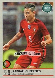 Sticker Raphael Guerreiro - Road to 2018 FIFA World Cup Russia n. 149 - Panini
