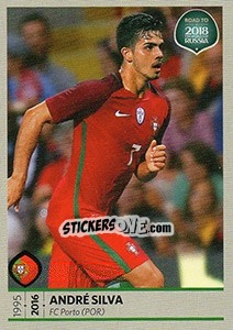Sticker Andre Silva - Road to 2018 FIFA World Cup Russia n. 158 - Panini