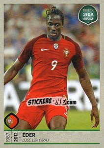 Sticker Eder - Road to 2018 FIFA World Cup Russia - Panini