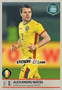 Sticker Alexandru Matel - Road to 2018 FIFA World Cup Russia n. 165 - Panini