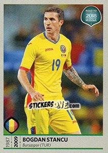 Sticker Bogdan Stancu - Road to 2018 FIFA World Cup Russia n. 175 - Panini
