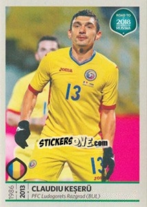 Sticker Claudiu Keșerü - Road to 2018 FIFA World Cup Russia n. 176 - Panini