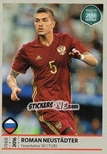 Sticker Roman Neustädter - Road to 2018 FIFA World Cup Russia n. 181 - Panini