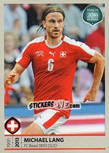 Sticker Michael Lang - Road to 2018 FIFA World Cup Russia n. 214 - Panini