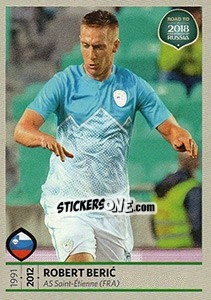 Sticker Robert Beric - Road to 2018 FIFA World Cup Russia n. 253 - Panini