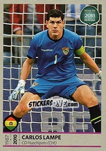 Sticker Carlos Lampe - Road to 2018 FIFA World Cup Russia n. 289 - Panini