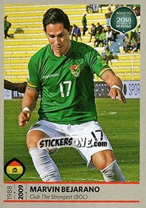 Sticker Marvin Bejarano - Road to 2018 FIFA World Cup Russia n. 293 - Panini