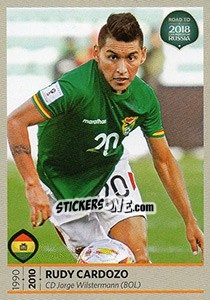 Sticker Rudy Cardozo - Road to 2018 FIFA World Cup Russia n. 296 - Panini