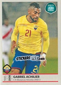 Sticker Gabriel Achilier - Road to 2018 FIFA World Cup Russia - Panini