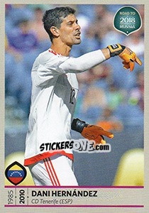Sticker Dani Hernandez - Road to 2018 FIFA World Cup Russia n. 401 - Panini