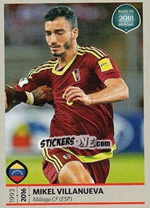 Sticker Mikel Villanueva - Road to 2018 FIFA World Cup Russia n. 406 - Panini