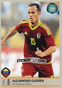 Sticker Alejandro Guerra - Road to 2018 FIFA World Cup Russia n. 411 - Panini