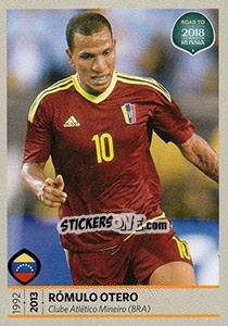 Sticker Romulo Otero - Road to 2018 FIFA World Cup Russia n. 412 - Panini