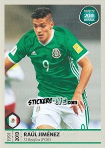 Sticker Raul Jiménez - Road to 2018 FIFA World Cup Russia n. 430 - Panini