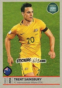 Sticker Trent Sainsbury - Road to 2018 FIFA World Cup Russia n. 435 - Panini