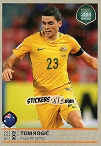 Sticker Tom Rogic - Road to 2018 FIFA World Cup Russia n. 444 - Panini